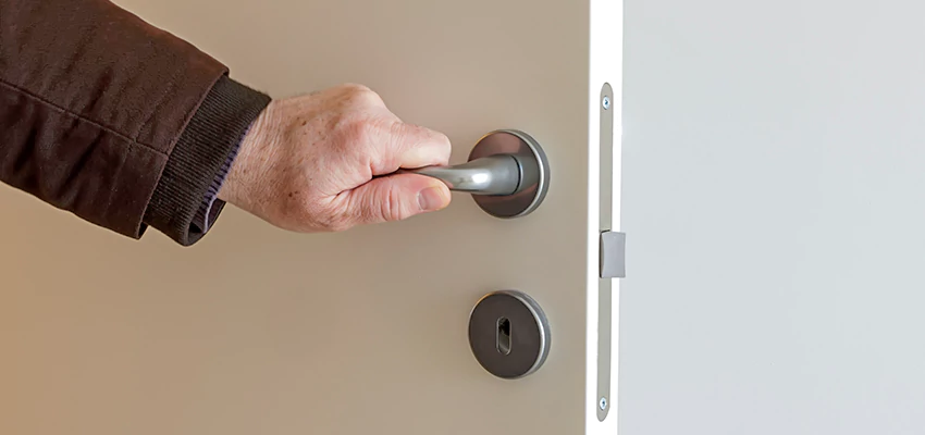 Restroom Locks Privacy Bolt Installation in Los Angeles, California
