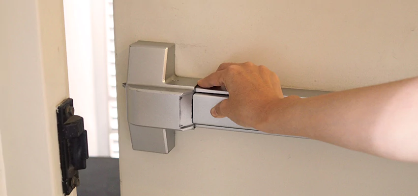 Roller Gate Panic Bar Installation in Los Angeles, California